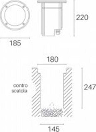 Segnapasso-Da-Esterno-Moderno-Route-Alluminio-E-Vetro-Cromo-1-Luce-E27
