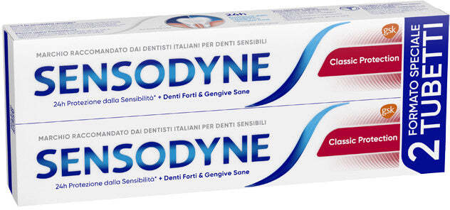Sensodyne classic prot 2x75ml