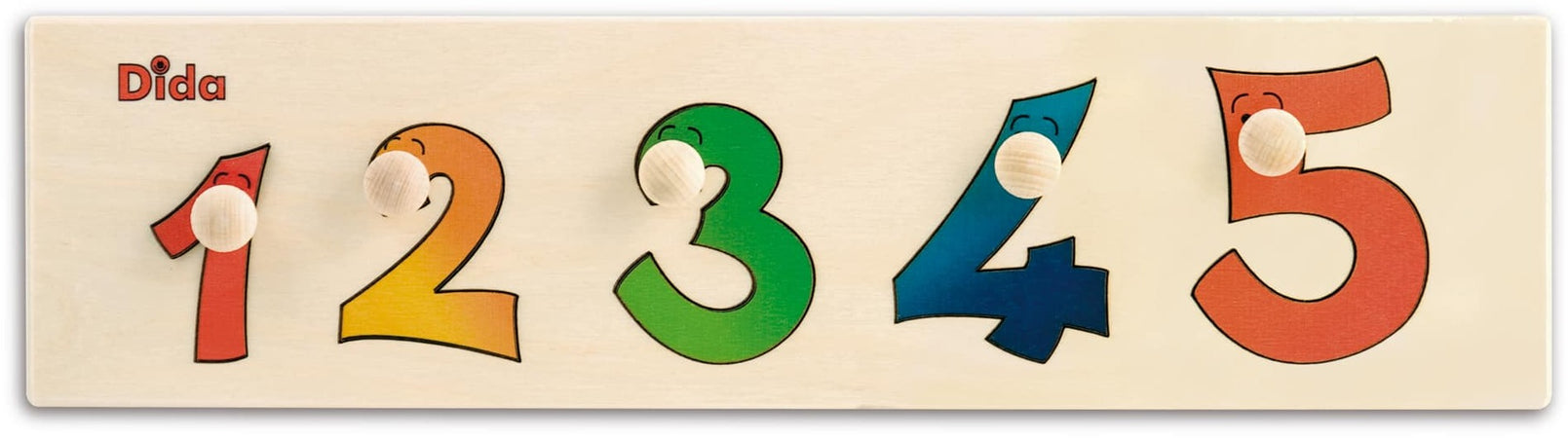 Seriazione Numeri Gioco D'apprendimento in Legno per Bambini Dida