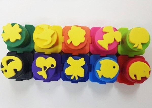 Set 10 Barattoli Di Pittura Lavabile Con Stampi Tampone No Tossico Gioco Bambini Giochi e giocattoli/Attività creative/Accessori per disegnare e colorare/Pittura/Colori a tempera Trade Shop italia - Napoli, Commerciovirtuoso.it
