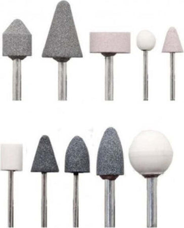 Set-10-Frese-Kit-Accessori-Per-Mini-Trapano-Smerigliatrice-Metallo-Dremel