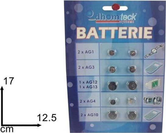 Set-10-Pezzi-Batteria-A-Bottone-Varie-Misure-Per-Orologi-Elettronica