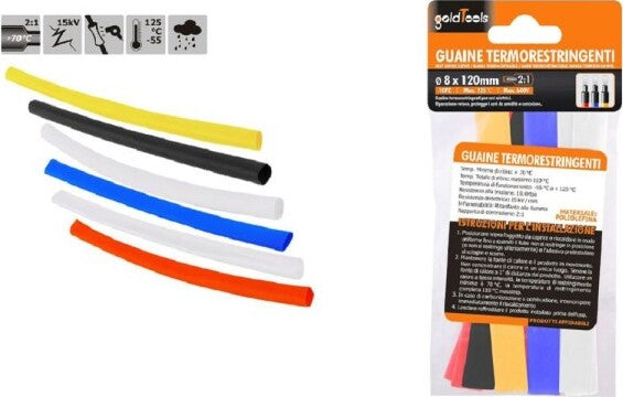 Set-10-Pz-Guaine-Termorestringenti-Termoretrattili-Colorate-8x120-Mm-Cavi-57094