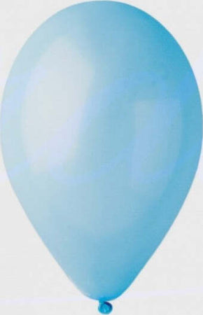 Set-100-Pezzi-Palloncini-Colore-Azzurro-Feste-Compleanni-Party-Bambini