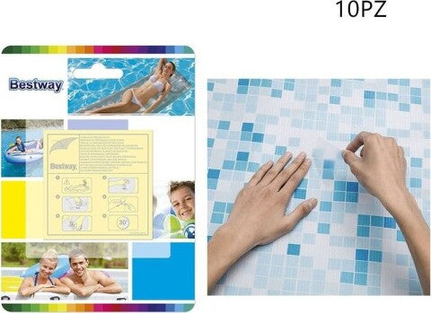 Set-10pz-Toppa-Toppe-Di-Riparazione-Strong-Per-Piscine-Materassi-Gonfiabili-62068