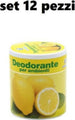 Set 12 Deodoranti Barattolo Profumo Ambiente Assorbi Odori Fragranza Limone Casa, arredamento e bricolage > Accessori Casa > Diffusore Ambiente Trade Shop italia - Napoli, Commerciovirtuoso.it
