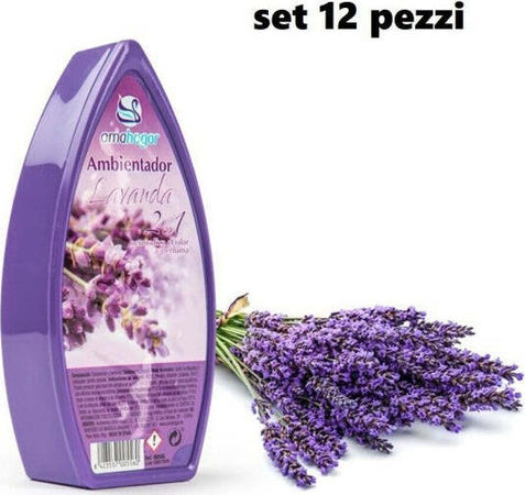 Set-12-Deodoranti-Gel-Profumo-Ambiente-Assorbiodori-Fragranza-Lavanda