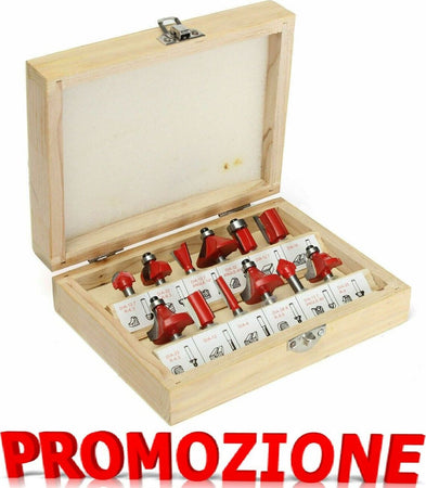 SET-12-FRESE-FRESA-PER-LEGNO-SCANALARE-RIFILARE-SANALATURE-FRESATRICE-6.35-mm