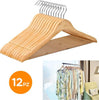 Set-12-Grucce-Appendiabiti-Stampelle-In-Legno-Porta-Abiti-Armadio-Casa-Negozio