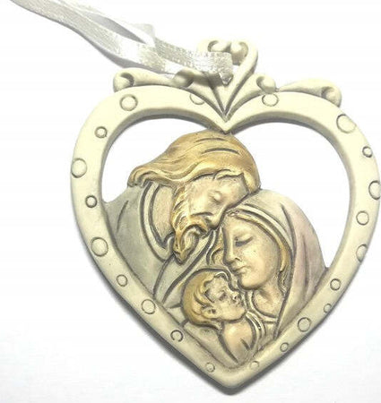 Set-12-Pezzi-Bomboniera-Bomboniere-Sacra-Famiglia-Cuore-Ceramica-Appendino