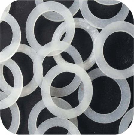 Set-12-Pz-Guarnizioni-Silicone-Trasparente-Idraulica-Sanitari-Bagno-Mis-1/2