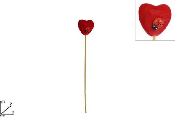 Set-12-Pz-Spilloni-Con-Cuore-Rosso-Coccinella-3x21x2cm-Accessori-San-Valentino