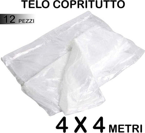 Set-12-Telo-Copritutto-Multiuso-Protegge-Pavimenti-Mobili-Auto-Sedie-4x4m