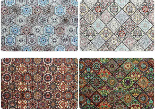 SET 12 TOVAGLIETTE PLACEMAT AZULEJO IN SILICONE Casa e cucina/Tessili per la casa/Tessili da cucina/Tovagliette Scontolo.net - Potenza, Commerciovirtuoso.it
