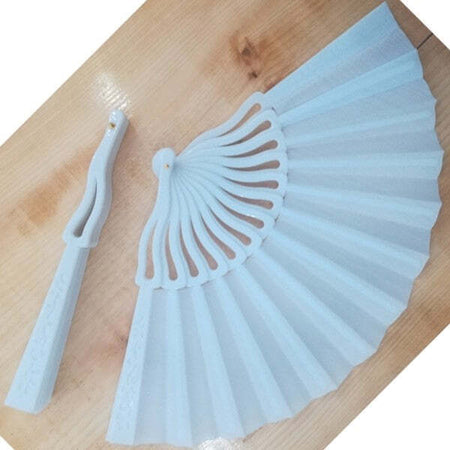 Set-12-Ventagli-Onde-Fiori-Chiesa-Segnaposto-Gadget-Ricevimento-Matrimonio-Sposi