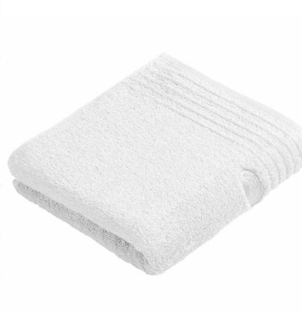 Set 2 asciugamani bianco 50X100 cm Vossen Casa e cucina/Tessili per la casa/Biancheria da bagno/Asciugamani/Set di asciugamani Scontolo.net - Potenza, Commerciovirtuoso.it