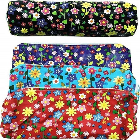 Set-2-Astucci-Fiori-Portapenne-Portapastelli-Matite-Cosmetici-Borsa-Bag-Zip