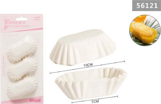 Set-2-Confezioni-Da-75-Stampi-Pirottini-Carta-7x10cm-Cupcake-Muffin-Ovale-56121