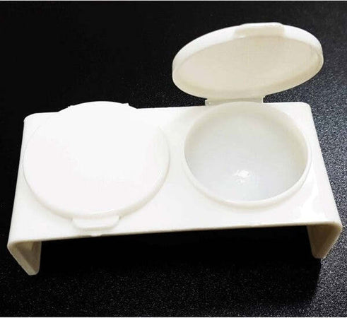 Set-2-Contenitori-Doppio-Astuccio-Porta-Lenti-A-Contatto-Lens-Morbide-Rigide