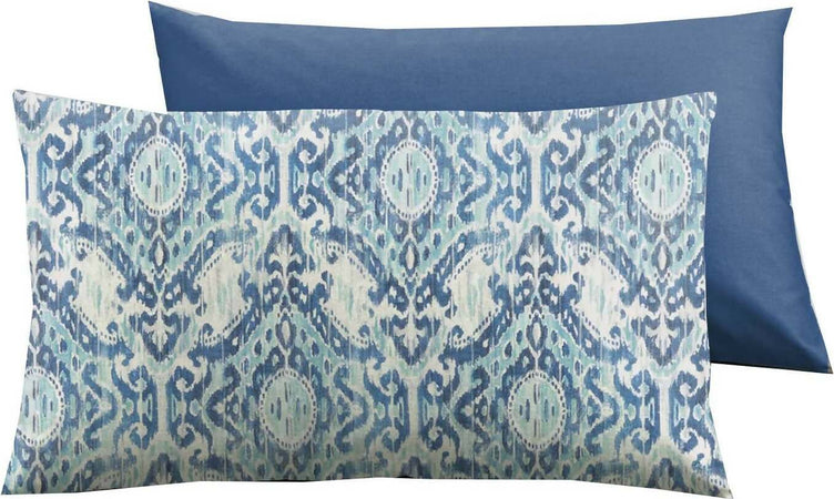 Set 2 Federe Coppia Di Federe Bifaccia Doubleface Stampa Digitale 100% Cotone Made In Italy Geometrie Casa e cucina/Tessili per la casa/Biancheria da letto/Lenzuola e federe/Federe Novilunio - Sesto San Giovanni, Commerciovirtuoso.it