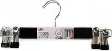 Set 2 Grucce Pantaloni In Legno Nere Armadio Clip Antiscivolo Gonne Shorts Top Casa e cucina/Organizzazione interni/Organizzazione guardaroba/Grucce e appendini/Grucce Trade Shop italia - Napoli, Commerciovirtuoso.it