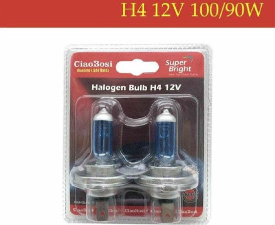 Set-2-Lampadine-Lampade-Auto-Moto-Alogene-H4-12v-100-Watt-C-6279