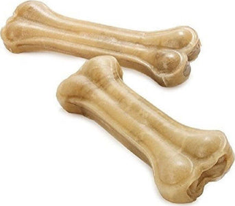 SET 2 OSSI PRESSATI DA MASTICARE 20CM IN PELLE BOVINA GREZZA PER DENTATURA CANE Trade Shop italia - Napoli, Commerciovirtuoso.it
