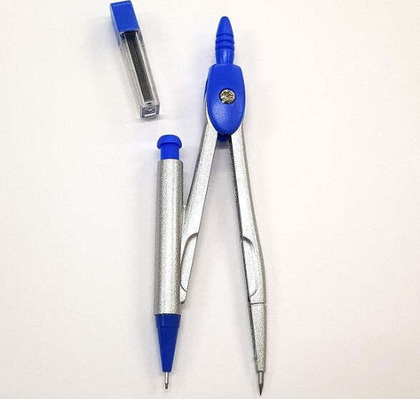 Set-2-Pezzi-Compasso-Compatto-C.5529-Disegni-Cerchio-Scuola-Lavoro-Cancelleria
