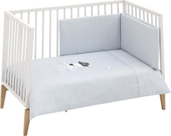 Set 2 pezzi Federa Piumone 60 Be Ocean Grigio 100X140X3 Cm Casa e cucina/Tessili per la casa/Biancheria per culle e lettini/Biancheria bimbi/Completi da lettino La Casa Del Bebè - Napoli, Commerciovirtuoso.it