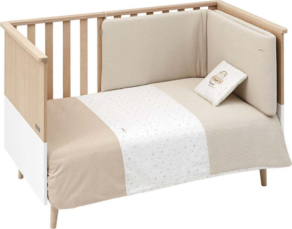 Set 2 pezzi Federa Piumone 70 Sky Beige 110X170X3 Cm Casa e cucina/Tessili per la casa/Biancheria per culle e lettini/Biancheria bimbi/Completi da lettino La Casa Del Bebè - Napoli, Commerciovirtuoso.it