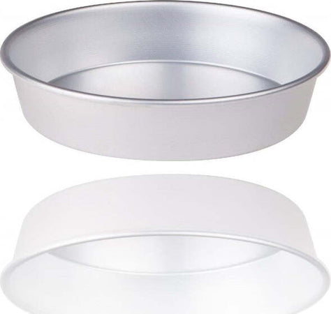 Set-2-Pezzi-Stampo-Crostata-Pastiera-18-Cm-Forno-Alluminio-Teglia-Antiaderente