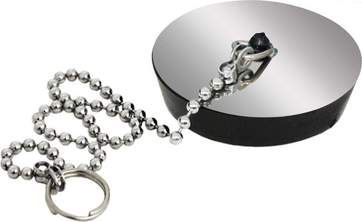 Set 2 Pezzi Tappo Tappi Lavandino 5 Cm Con Catenella Lavello Lavanderia Casa, arredamento e bricolage > Accessori Bagno Trade Shop italia - Napoli, Commerciovirtuoso.it