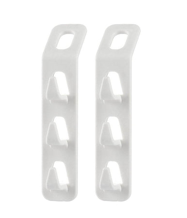 Set 2 Pz Connettori Appendiabiti Salvaspazio Per Armadio Grucce A 3 Ganci 87356