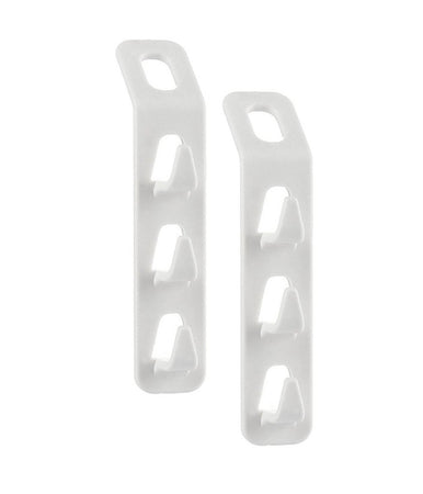 Set 2 Pz Connettori Appendiabiti Salvaspazio Per Armadio Grucce A 3 Ganci 87356