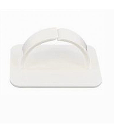 Set 2 Pz Gancio Adesivo Multiuso Asta Oggetti Da Parete Bagno Casa Bianco 87357