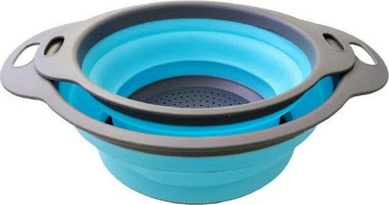 Set 2 Scolapasta Cestello In Silicone Pieghevole Ripiegabile Multiuso 17 E 22 Cm Casa e cucina/Utensili da cucina/Scolapasta Trade Shop italia - Napoli, Commerciovirtuoso.it