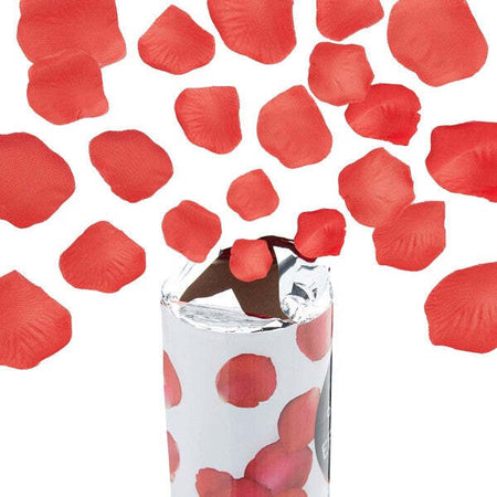 Set-2-Tubi-Sparacoriandoli-Petali-Rosa-Rose-Tubo-Da-30-Cm-Festa-Party-Matrimonio