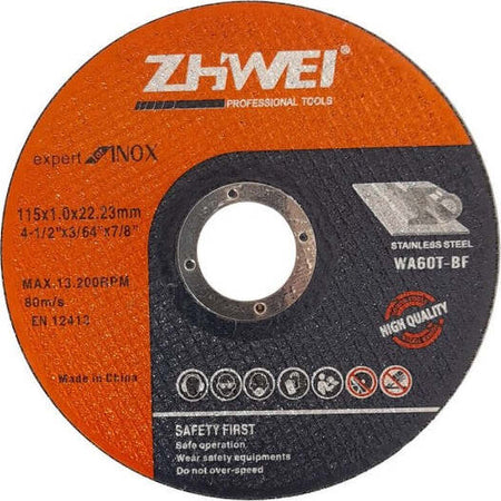 Set-25-Pz-Disco-Abrasivo-Da-Taglio-Ferro-115-X-1,0-X-22,23-Mm-Ultra-Sottile-Xin