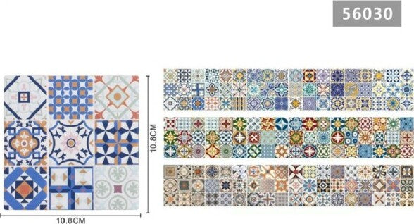 Set-2pz-Piastrella-Decorativa-Sottobicchiere-Con-Fantasie-Ass.-10,8x10,8cm-56030