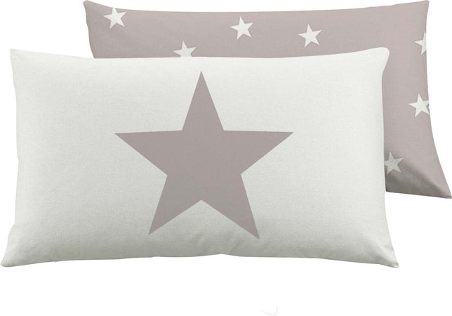 Set 2x Federe Bifaccia Doubleface in Cotone Federe Novilunio Copricuscino Guanciale Letto 50x80 Cm Made in Italy Fantasia Stelle Rosa Casa e cucina/Tessili per la casa/Biancheria da letto/Lenzuola e federe/Federe Novilunio - Sesto San Giovanni, Commerciovirtuoso.it