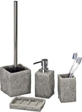 SET 3 ACCESSORI D'APPOGGIO BAGNO GRANITO IN CERAMICA Casa e cucina/Bagno/Accessori per il bagno/Accessori per il WC/Scopini e porta scopini Scontolo.net - Potenza, Commerciovirtuoso.it