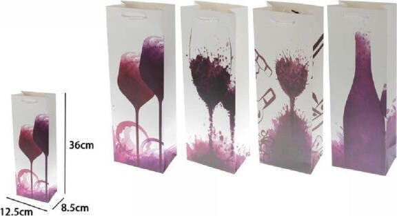 Set-3-Buste-Regalo-Sacchetto-Bottiglie-Vino-36x12.5x8.5-Cm-69897-Varie-Fantasie