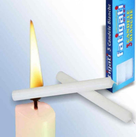 Set-3-Candele-Steariche-Candela-Votiva-In-Cera-Bianche-Lunghe-18x2cm-Decorazioni