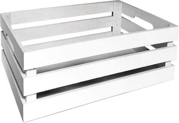 Set 3 Cassette decorative in Legno Bianco per decorazioni natalizie o presepe Casa e cucina/Decorazioni per interni/Addobbi e decorazioni per ricorrenze/Decorazioni natalizie/Oggettistica MagiediNatale.it - Altamura, Commerciovirtuoso.it