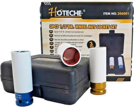 Set 3 Chiavi A Bussole 1/2'' Per Cerchi In Lega Rivestimento Teflon 17 19 21mm Casa, arredamento e bricolage > Bricolage e fai da te > Utensili Manuali > Chiavi da Lavoro Trade Shop italia - Napoli, Commerciovirtuoso.it