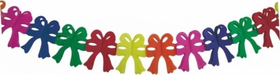 Set-3-Festoni-Carta-Fiocco-3-Mt-Multicolor-Bandierine-Compleanni-Nascita-Party
