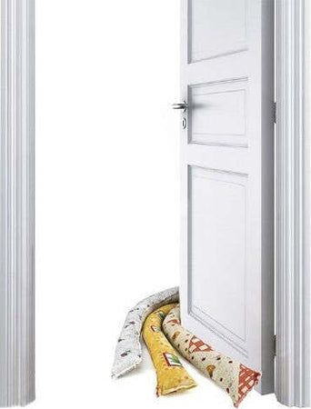 SET 3 PARASPIFFERI PER PORTE E FINESTRE COLORATI DA 130 CM PARAFREDDO ANTIVENTO Trade Shop italia - Napoli, Commerciovirtuoso.it