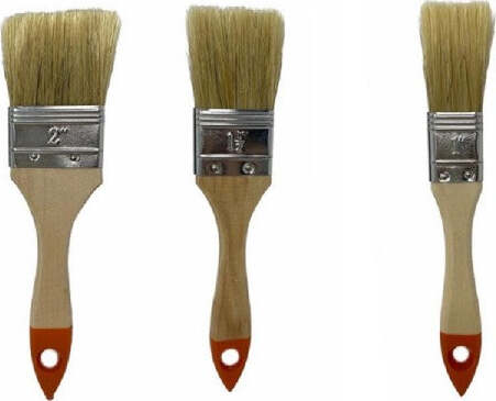 Set-3-Pennelli-Testa-Piatta-Pennello-Per-Pittura-Vernice-Varie-Dimensioni-90307
