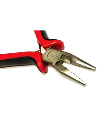 Set 3 Pezzi Mini Pinze Pinzette Di Precisione 125 Mm Per Elettronica Bricolage