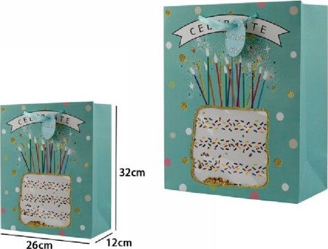 Set-3-Pz-Buste-Busta-Da-Regalo-26x32x12-Cm-65910-Varie-Fantasie-Compleanno-Festa